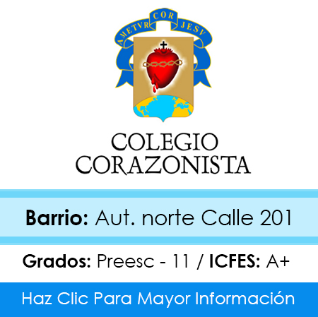 Colegio Corazonista Hermanos Del Sagrado Corazón Nor Occidente Bogotá sector Suba