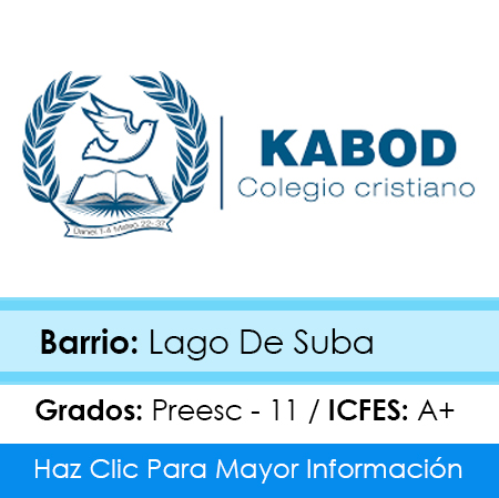 Colegio Cristiano Kabod en la zona Noroccidental de Bogotá, sector Suba