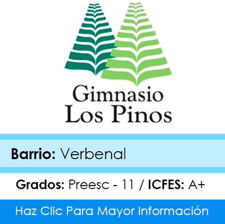 Gimnasio Los Pinos en la zona Norte de Bogotá, sector Usaquén